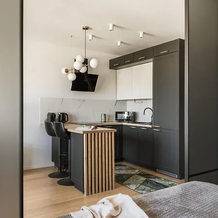Urban Opolska 10 No 36 - Balcony - Air Condition - Rooftop Garden - Free Garage Apartment